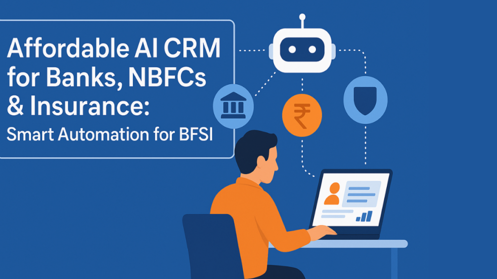 CRM for Banks, NBFCs