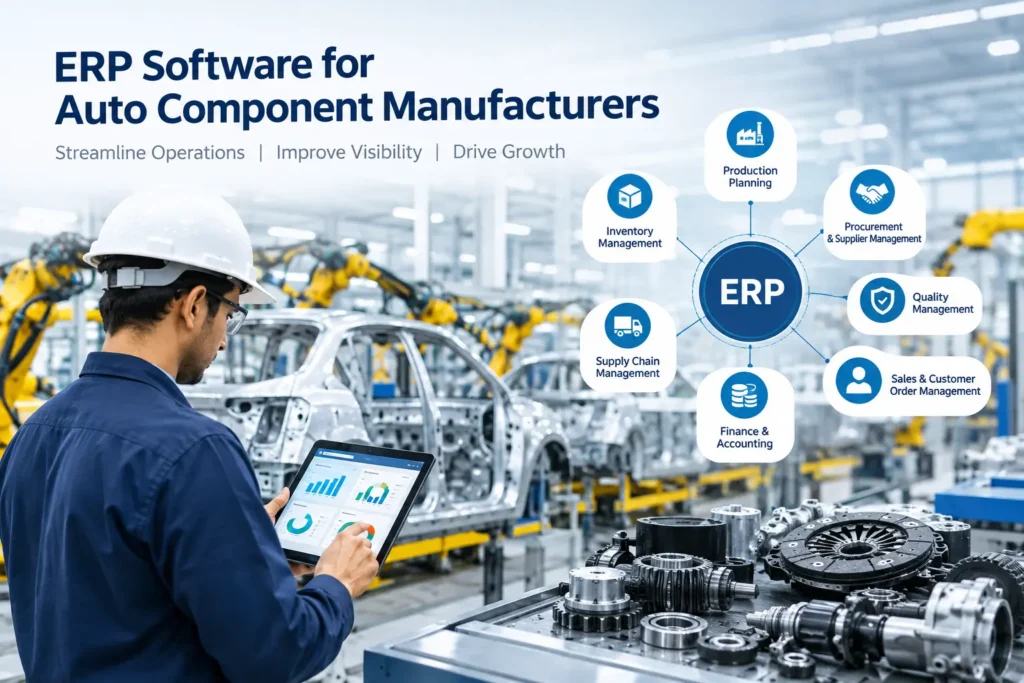 ERP Software for Auto Component Manufacturers