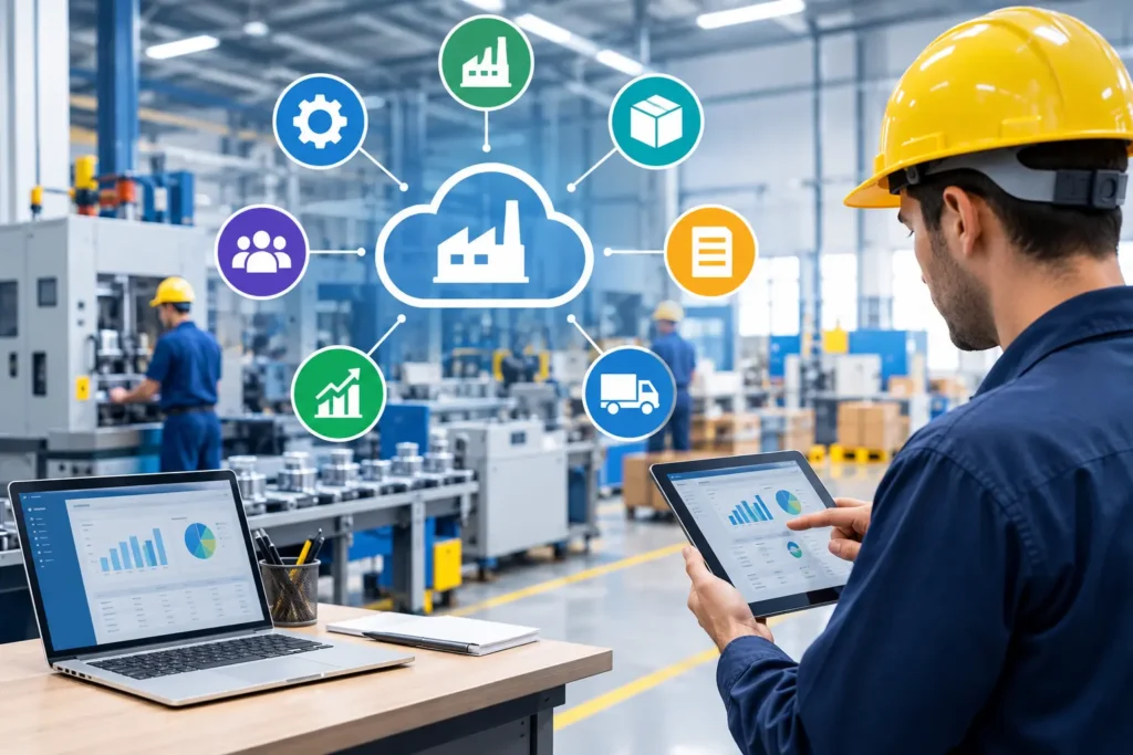 ERP solutions for manufacturing industry